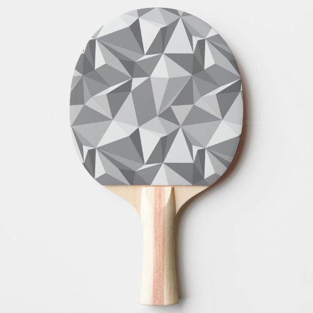 Pala De Ping Pong Modelo del diamante - polígono abstracto (Anverso)