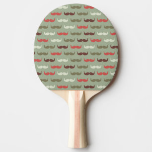 Pala De Ping Pong Modelo del vintage con el bigote