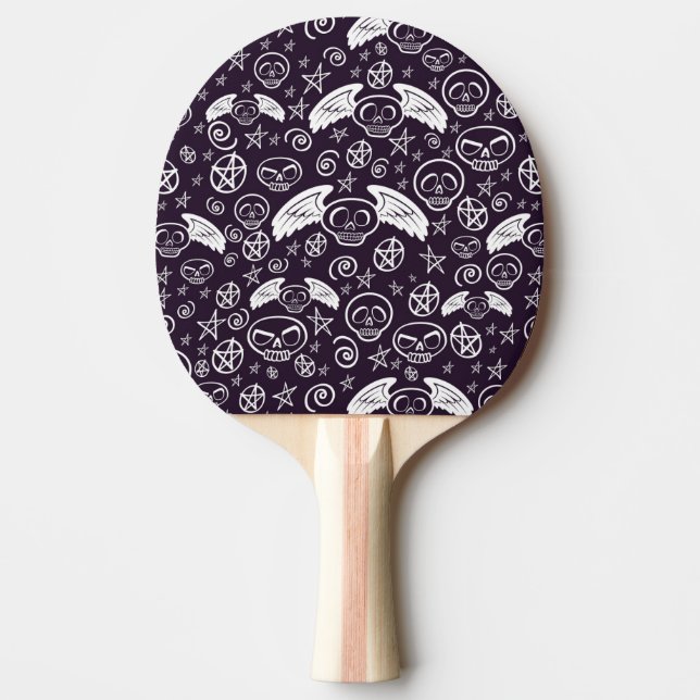 Pala De Ping Pong Modelo del "vudú" (Anverso)