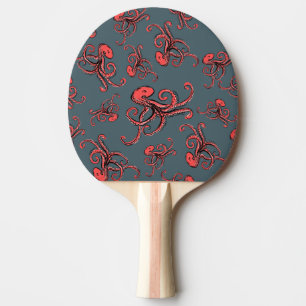 Pala De Ping Pong Modelo disimulado del pulpo