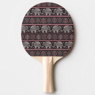 Pala De Ping Pong Modelo étnico negro del elefante