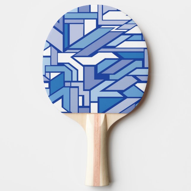Pala De Ping Pong Modelo geométrico 2 (Anverso)