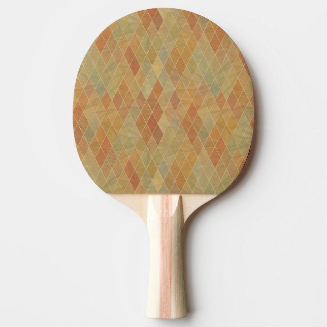 Pala De Ping Pong Modelo geométrico retro 2 (Anverso)