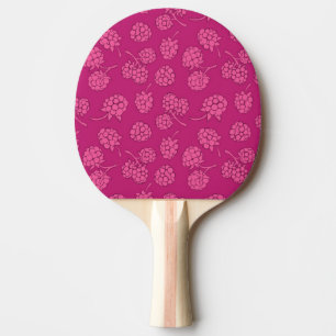 Pala De Ping Pong Modelo magenta de la baya