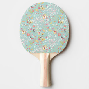 Pala De Ping Pong Modelo romántico brillante moderno
