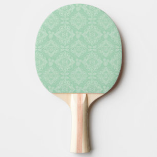Pala De Ping Pong Modelo verde del damasco