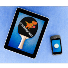 Pala De Ping Pong Moderna tabla personalizada Tennis Funny Dinosaur