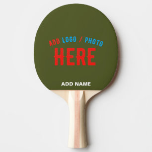 PALA DE PING PONG MODERNO EJÉRCITO PERSONALIZADO VERIFICADO VERDE VE