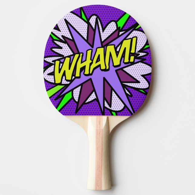 Pala De Ping Pong Moderno Guay Fun WHAM Comic Book (Anverso)