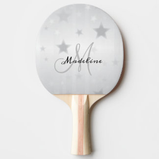 Pala De Ping Pong Moderno Minimalista Único Plata Personalizado Lind