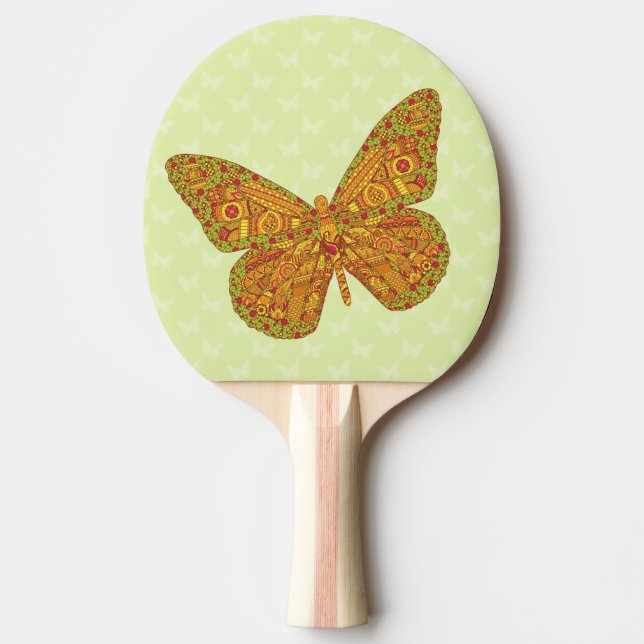 Pala De Ping Pong Monarca india Ping Pong Paddle (Anverso)