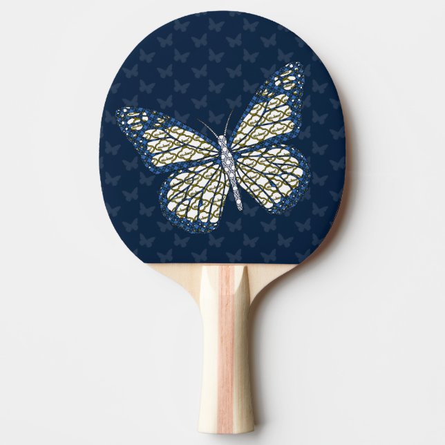 Pala De Ping Pong Monarca judía Ping Pong Paddle (Anverso)