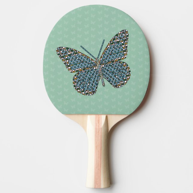 Pala De Ping Pong Monarca marroquí Ping Pong Paddle (Anverso)