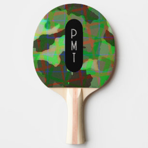 Pala De Ping Pong Monograma