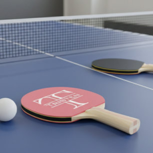 Pala De Ping Pong Monograma