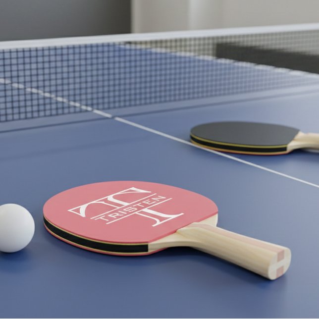 Pala De Ping Pong Monograma (Subido por el creador)
