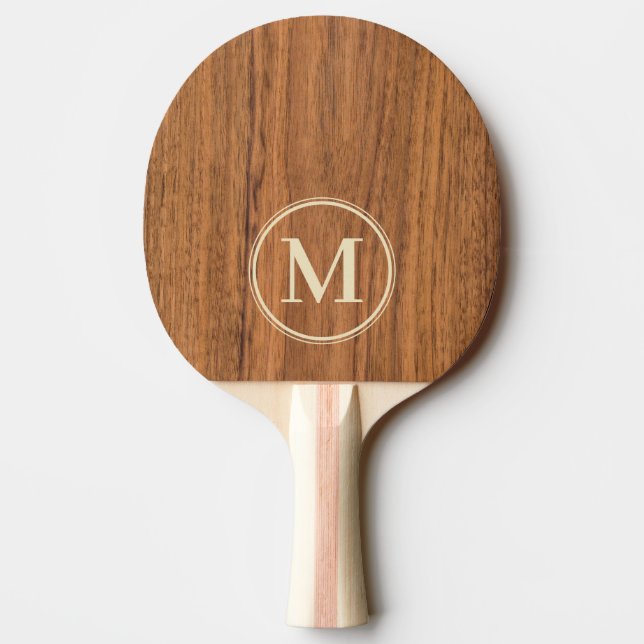 Pala De Ping Pong Monograma de Olmo (Reverso)