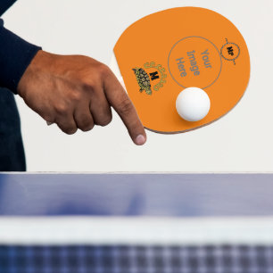 Pala De Ping Pong Monograma de tortuga deslizante de Cumberland colo