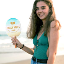 Monograma temático de la playa de Verano Vintage