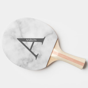 Pala De Ping Pong Monograma y nombre personalizados Ping Pong Paddle