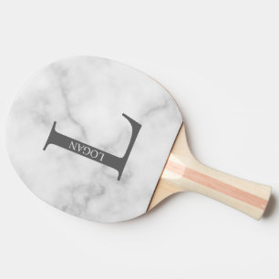 Pala De Ping Pong Monograma y nombre personalizados Ping Pong Paddle