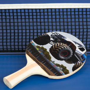 Pala De Ping Pong Monster Truck Launch, Ping Pong Paddle