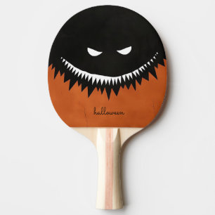 Pala De Ping Pong Monstruo de Halloween