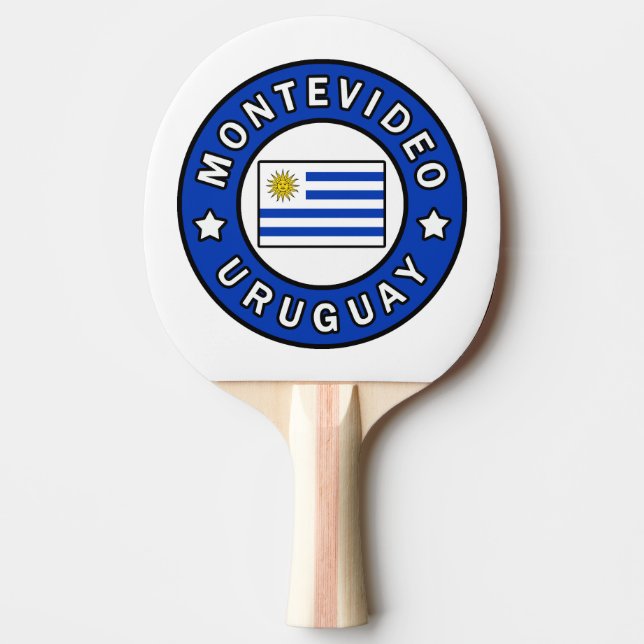 Pala De Ping Pong Montevideo Uruguay (Anverso)