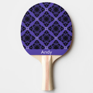 Pala De Ping Pong Moody Blue MonoGrammed