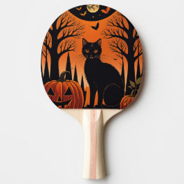 Pala De Ping Pong Moonlit Meow