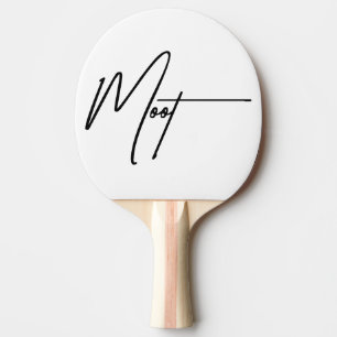Pala De Ping Pong "Moot" - Cita de amigo mutuo ingenioso