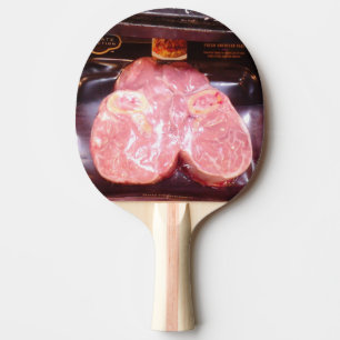 Pala De Ping Pong mordaza divertida de la carne de la ternera de los