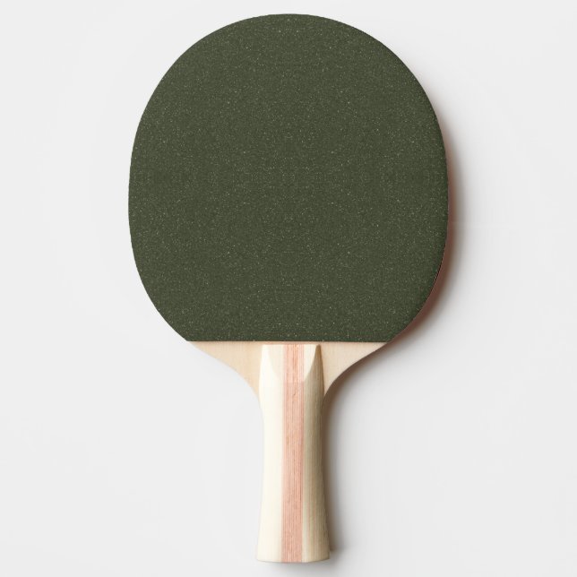 Pala De Ping Pong Moss Green Textured Ping Pong Paddle - Personaliza (Anverso)