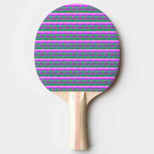 Pala De Ping Pong Mt. Sunset Pink Green Purple