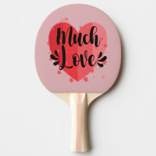 Pala De Ping Pong Mucho amor, gran corazón
