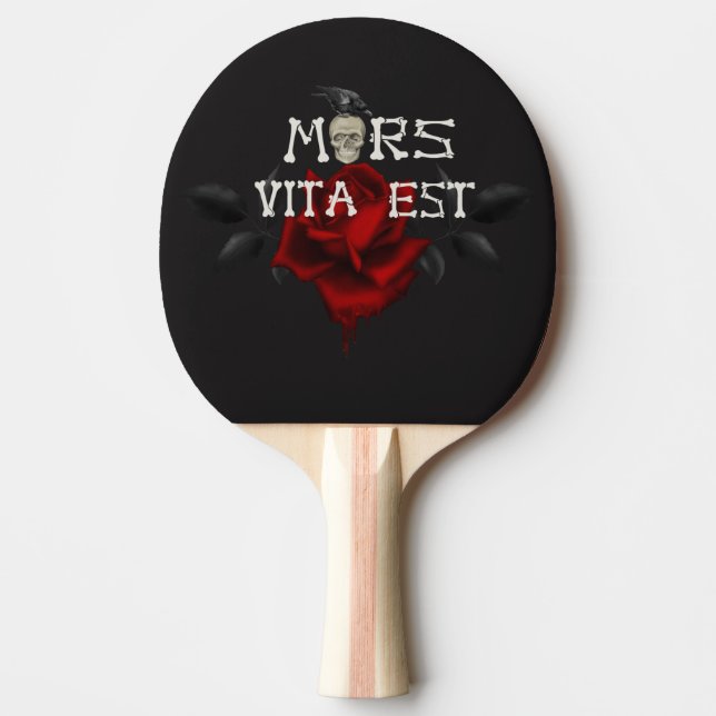 Pala De Ping Pong Muerte y vida (Anverso)