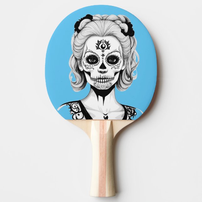 PALA DE PING PONG MUJER DE SKULLHEAD (Anverso)