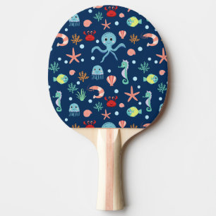 Pala De Ping Pong Mundo Marino