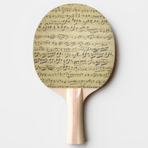 Pala De Ping Pong Música Antigua en Partitura