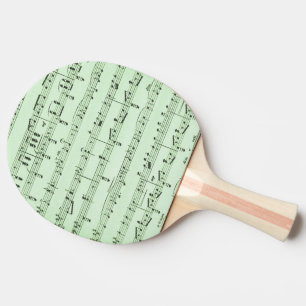 Pala De Ping Pong Música de hoja verde