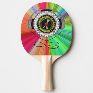 Pala De Ping Pong Música de Ping Pong Paddle