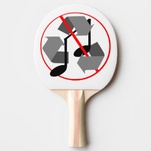 Pala De Ping Pong Música reciclada sobrante