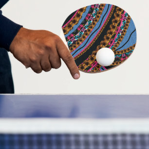 Pala De Ping Pong MVB Textiles Resumen Piezas Creativas