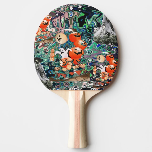Pala De Ping Pong My Super Halloween V2 (Anverso)