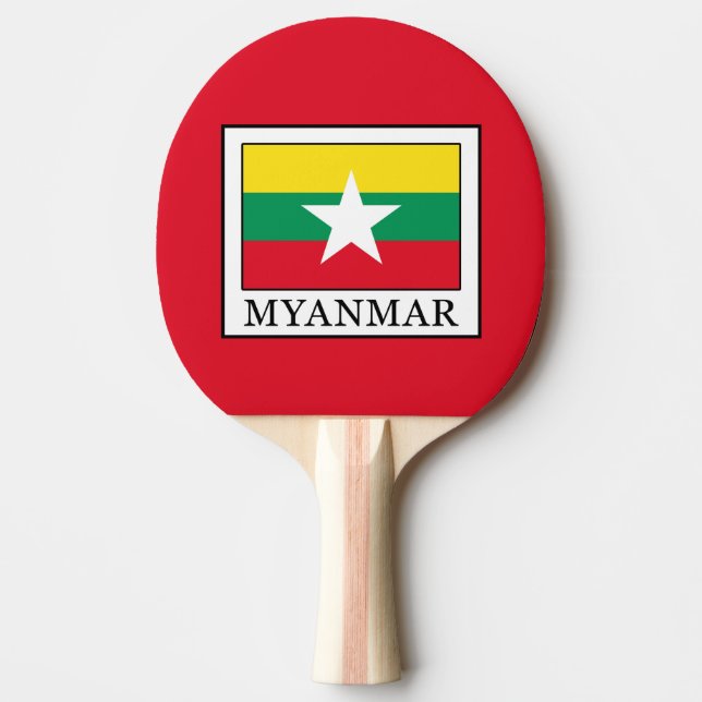Pala De Ping Pong Myanmar (Anverso)