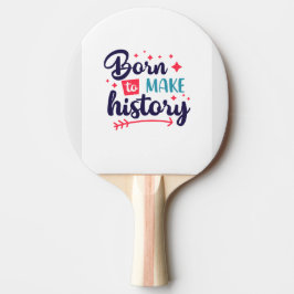 Pala De Ping Pong Nacido para hacer remo de ping-pong con motivación