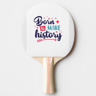Pala De Ping Pong Nacido para hacer remo de ping-pong con motivación