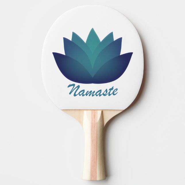 Pala De Ping Pong Namaste Lotus Flower (Anverso)