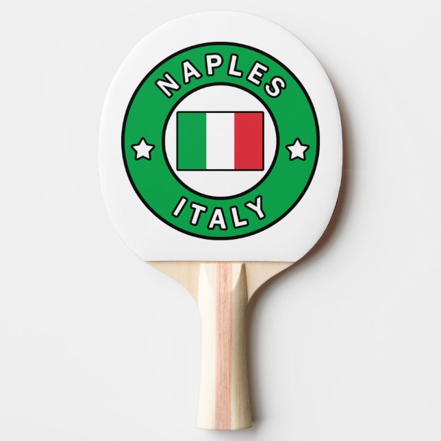 Pala De Ping Pong Nápoles Italia (Anverso)