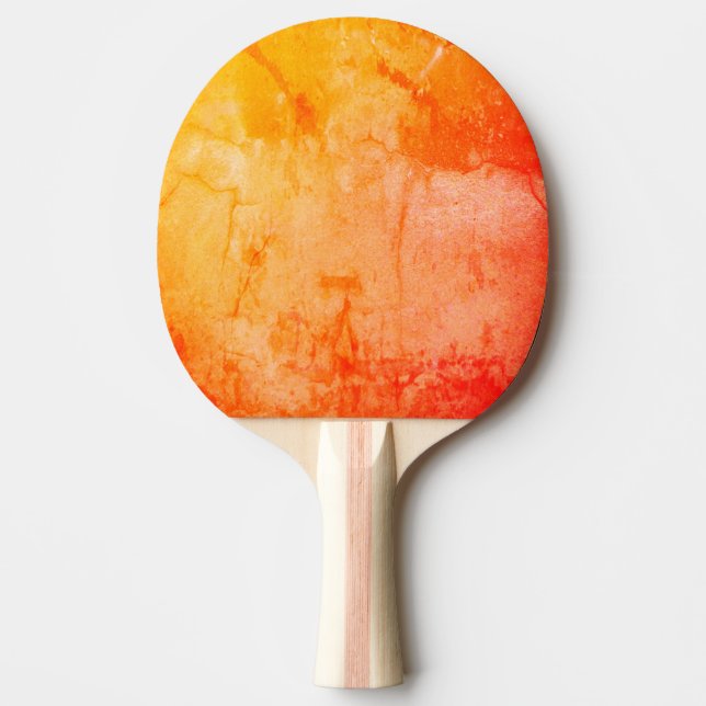 Pala De Ping Pong Naranja con problemas (Anverso)